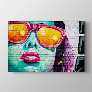 Tarzın Adı Graffiti Tablosu | Salon Için Duvar Tabloları