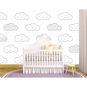 Tatlı Bulut - 3D Çocuk ve Bebek Odası Duvar Kağıdı Uygulama