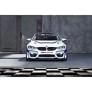 BMW GT4 Racing Car - Araba 3D Duvar Kağıdı