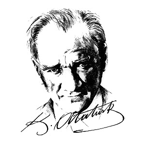Atatürk İmzalı Portre