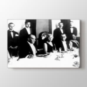 Atatürk Toplantıda Tablosu | Salon Için Tablo