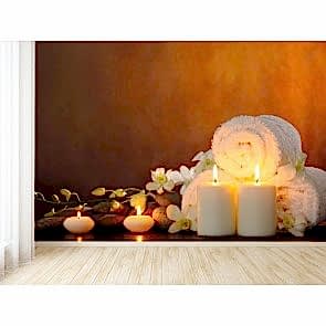 Masaj Salonu SPA İş Yeri Duvar Kağıdı Modeli