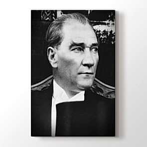 Mustafa Kemal Portresi Tablosu | Atatürk Kanvas Tabloları - aegeanagarum.shop