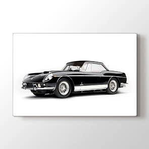 Klasik Duruş - Siyah Beyaz Duvar Dekoru Kanvas Tablo