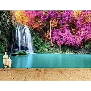 Tayland Ulusal Park Şelalesi 3 Boyutlu Resimli Duvar Kağıdı