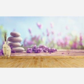 Huzurlu Masajlar 3D SPA Duvar Kağıdı Modeli