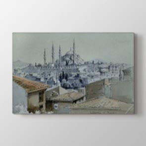 Siyah Beyaz Osmanlı Tablosu Tablosu - Indirimli Tablolar