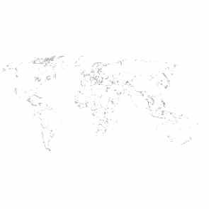 Boyanabilir Dünya Haritası