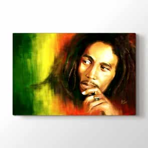 Bob Marley - Modern Kanvas Tablo Modeli