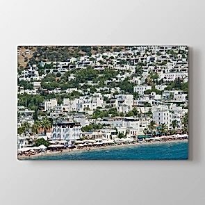 Bodrum Evleri Tablosu | Türkiye Manzaraları Tablo