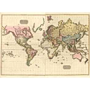 1800'ler Dünya Haritası