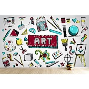 Resim ve Sanat - 3D Duvar Kağıdı Uygulama