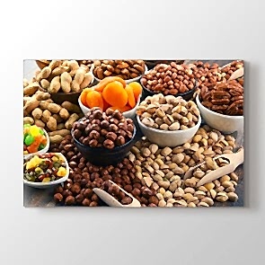 Kuruyemiş Dükkanı Tablosu | Kafe Tabloları