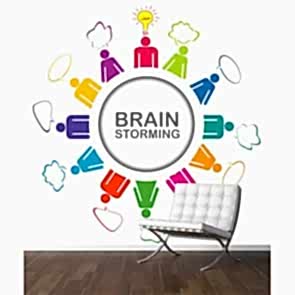 Brain Storming 3 Boyutlu Duvar Kağıdı