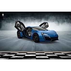 W Motors Iykan Hypersport - Araba 3D Duvar Kağıdı