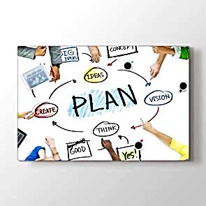 Doğru Planlamanın Önemi Tablosu | Ofis Tabloları