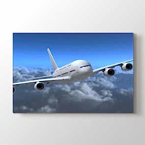 Airbus Uçak Modeli Tablosu | Salon Tabloları