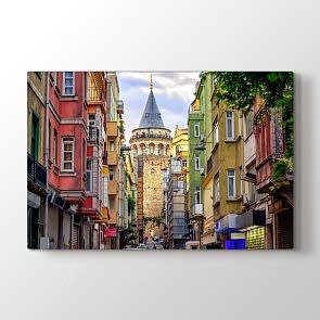 Ara Sokaktan Galata Kulesi Tablosu | Türkiyeden Tablolar