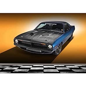 1970 Plymouth Cuda Speedkore - Araba 3D Duvar Kağıdı