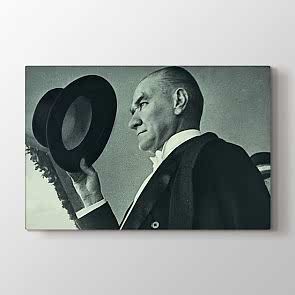 Atatürk Selam Verirken Tablosu | Atatürk Tabloları - aegeanagarum.shop