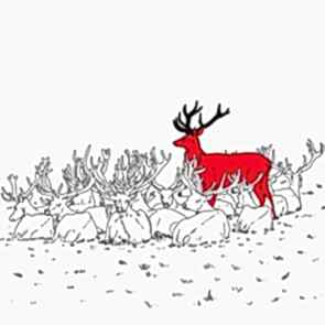 Sanatsal Dokunuşlar | Erin İlkcan Aslan'in How I feel different, Deers isimli Dijital Baskı çalışması