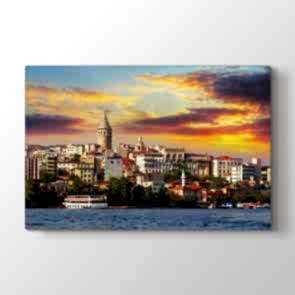 Galata Çok Güzel - Şehir Duvar Tablosu