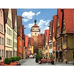 Rothenburg Sokakları