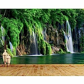 Şelale Resmi - Yapışkanlı Duvar Kağıdı
