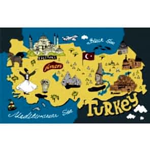 Türkiye Turistik Simgeler Haritası