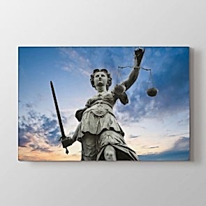 Themis - Ofis Duvar Dekor Kanvas Tablo
