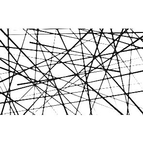 Modern Sanat - Kaotik Soyut Çizgiler