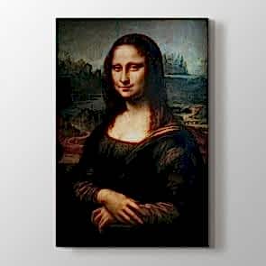 Monalisa - Yağlı Boya Duvar Tablosu