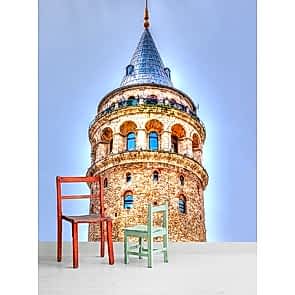 Galata Parlıyor - Resimli İthal Duvar Kağıtları 