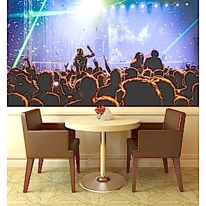 Çılgın Konser - Müzik ve Dans Duvar Kağıdı Modeli