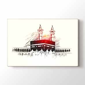 Kabe Çizimi Tablosu | Dini Tablolar