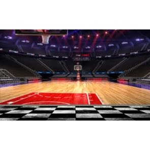Basketbol Sahası - Spor salonu resimli Duvar Kağıdı Modeli Uygulama