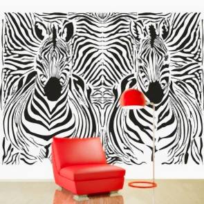 Zebra Çizgileri Duvar Kağıdı