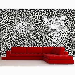 Leopar Deseni Duvar Kağıdı