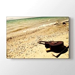 Gitarım Tablosu Kanvas Tablo Modeli