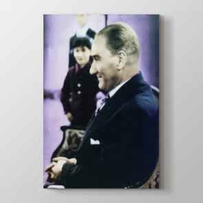 Atatürk Öğrencilerle Tablosu | Atatürk Tabloları - aegeanagarum.shop