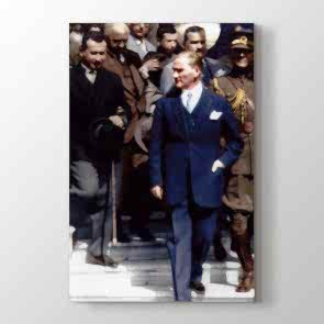 Atatürk Tarzı Tablosu | Atatürk Kanvas Tabloları - aegeanagarum.shop