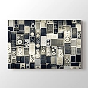 Hoparlör Cümbüşü Tablosu | Müzik Tabloları - aegeanagarum.shop