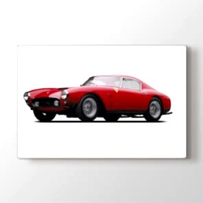 1960 Model Ferrari Tablosu | Klasik Araba Tabloları - aegeanagarum.shop