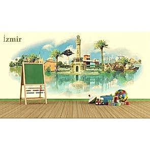 İzmir'in Resmi 3 Boyutlu Duvar Kağıdı
