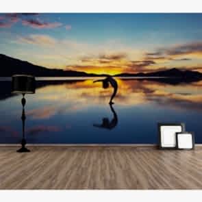Yoga ve Huzur Spor Duvar Kağıdı Modeli