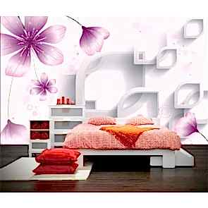Salon Desenleri - 3D Duvar Kağıdı Uygulama