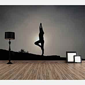 Yoga ve Esneme Spor Duvar Kağıdı Modeli