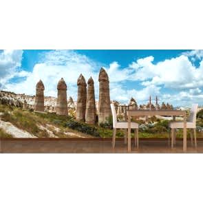 Kapadokya Göreme 3D Duvar Kağıdı