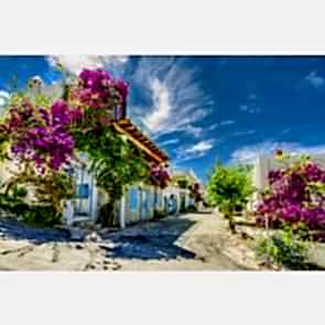 Bodrum'da Bir Sokak