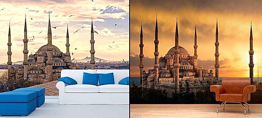 Din Temalı 3 Boyutlu Duvar Kağıtları